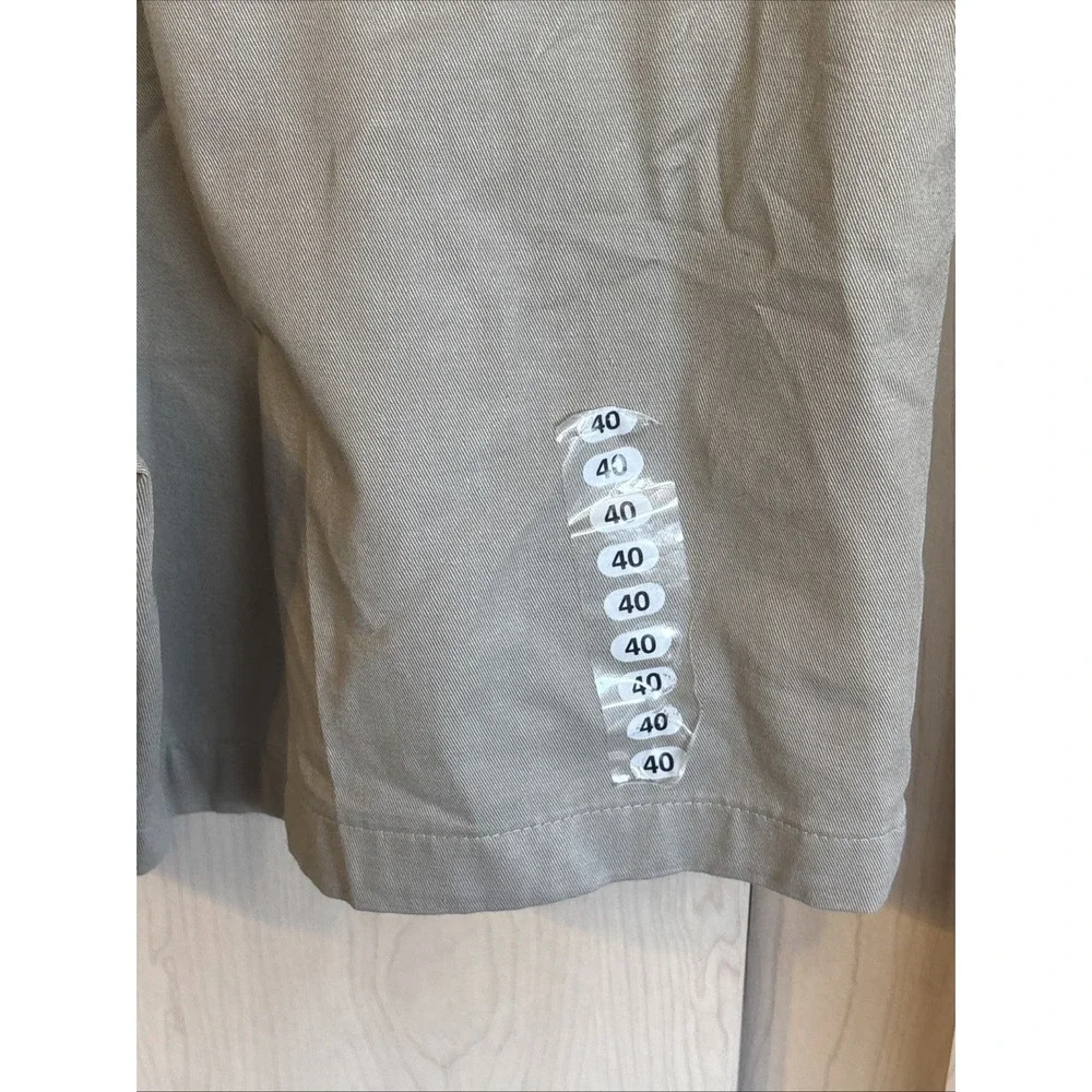 VTG Chaps Ralph Lauren NWT Pleated Chino Shorts Men's Size 40 Khaki Beige 90s